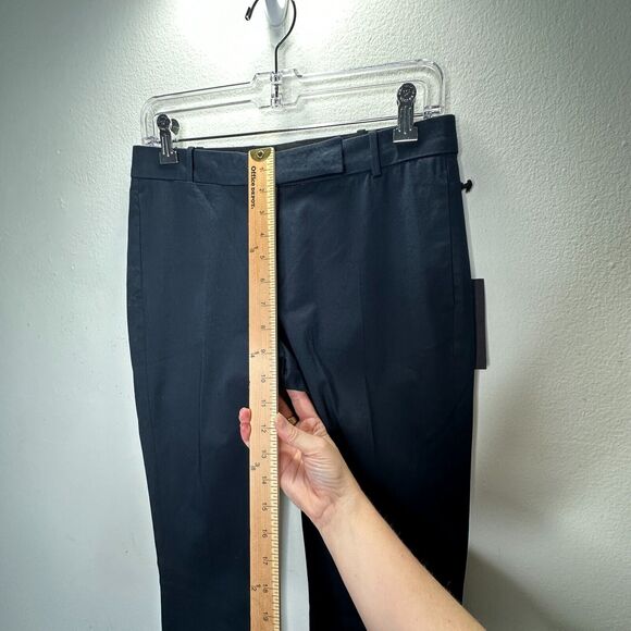 NWT Belstaff Midnight Black The Derby Classic Trouser Belt Loops Flare Legs 40 - Picture 13 of 16